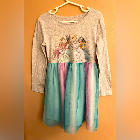 Disney Princesses Girls 5 Tulle Dress by Jumping Beans. NWOT - Picture 1 of 6